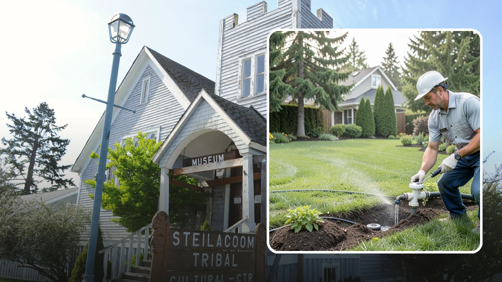 Rain Sensor Installation in Steilacoom, Pierce County, WA - We install rain sensors that automatically pause your sprinklers during Western Washington's frequent rainfall, cutting waste and...