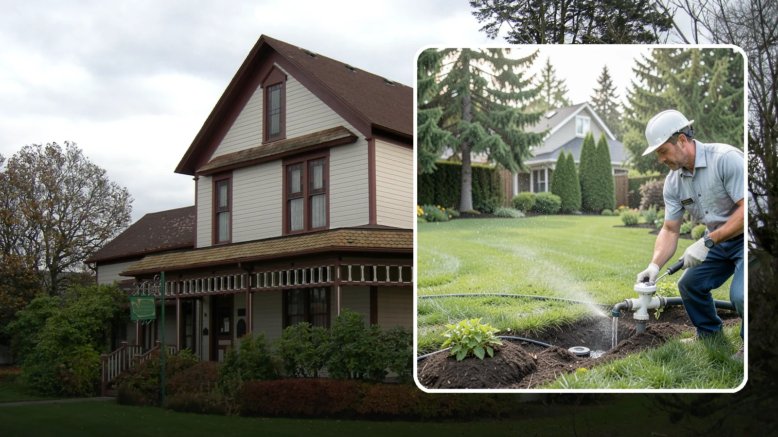 Rain Sensor Installation in Sumner, Pierce County, WA - We install rain sensors that automatically pause your sprinklers during Western Washington's frequent rainfall, cutting waste and...