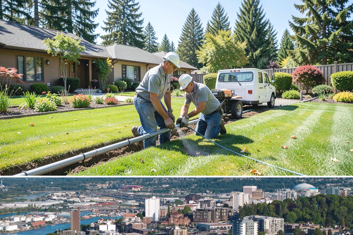 Rain Sensor Installation in Tacoma, Pierce County, WA - Install in spring so the sensor is skipping cycles through the wet season and ready for summer showers.
