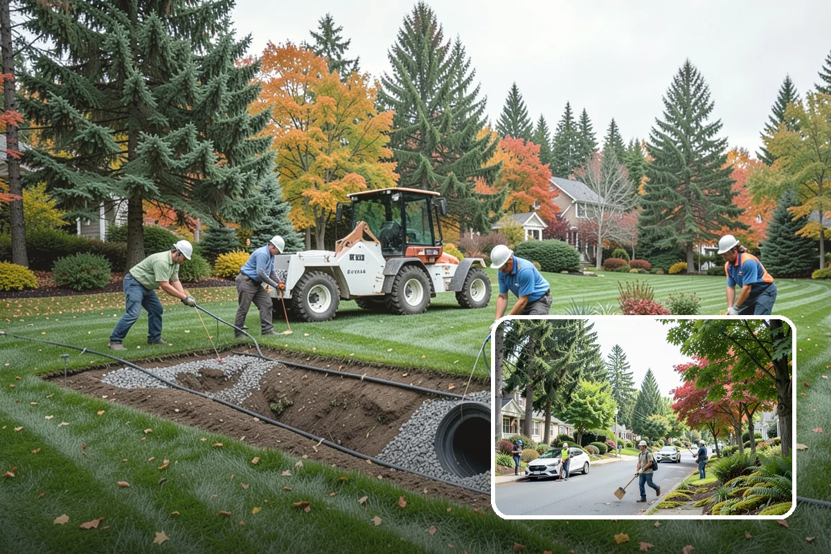 Raised Garden Bed Construction in Beaux Arts Village, King County, WA - Better drainage and earlier-warming soil