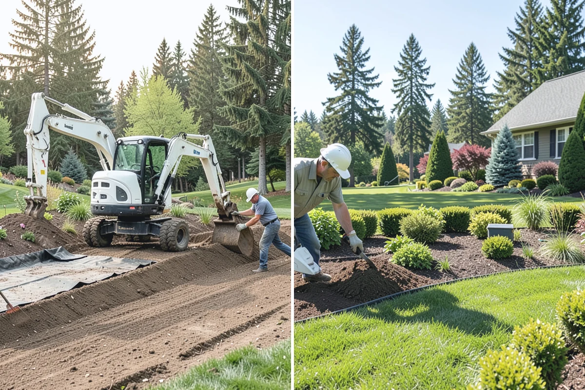 Raised Garden Bed Construction in Beaux Arts Village, King County, WA - Plan bed size, height, and placement
