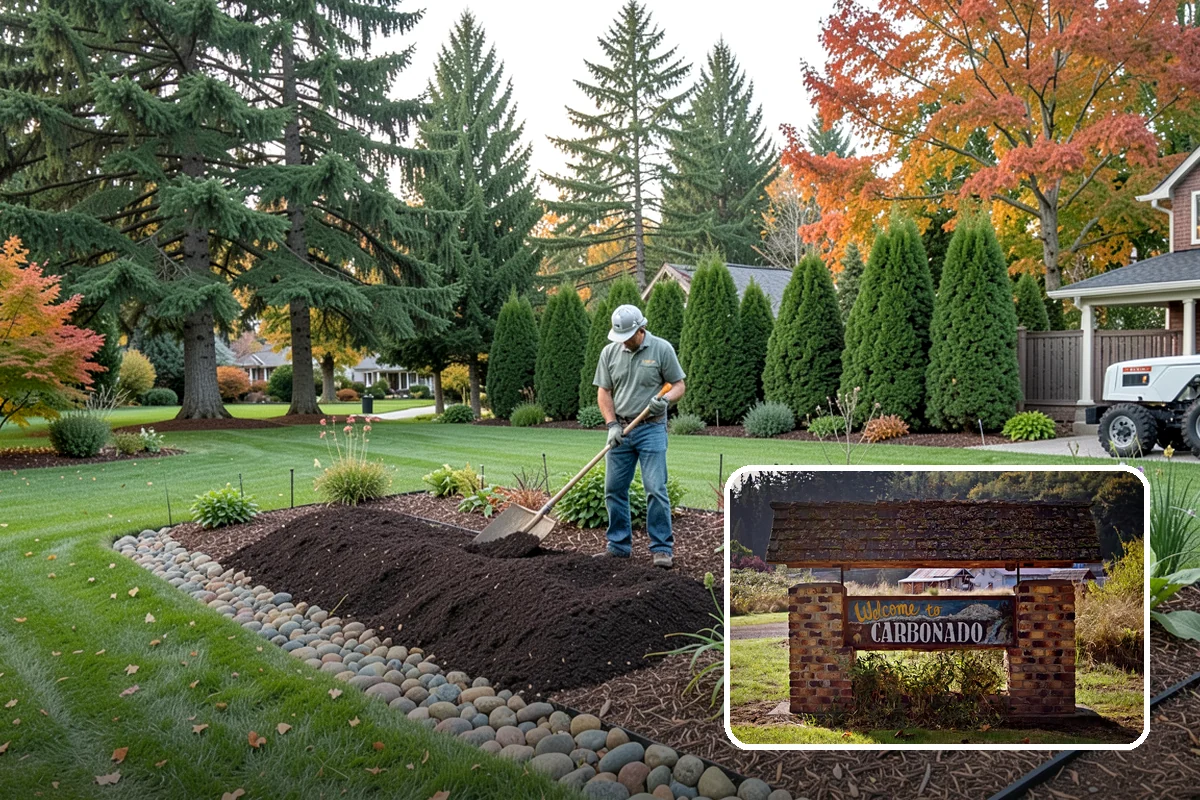 Raised Garden Bed Construction in Carbonado, Pierce County, WA - Better drainage and earlier-warming soil
