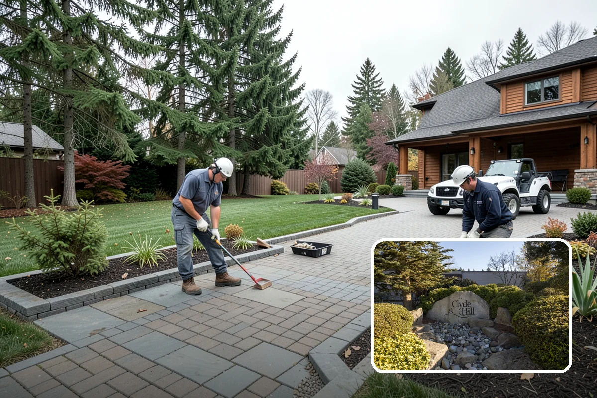 Raised Garden Bed Construction in Clyde Hill, King County, WA - Better drainage and earlier-warming soil