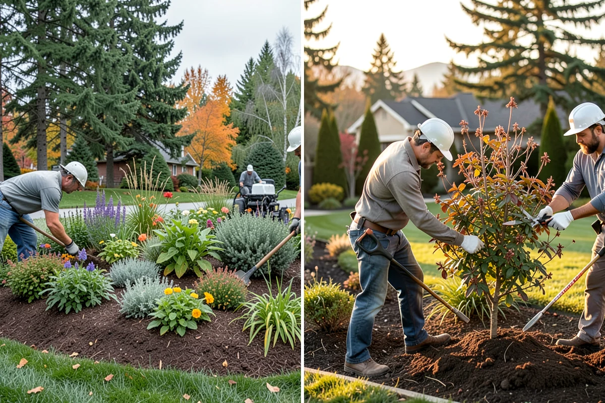 Raised Garden Bed Construction in Concrete, Skagit County, WA - Plan bed size, height, and placement