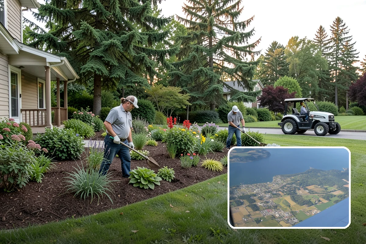 Raised Garden Bed Construction in Coupeville, Island County, WA - Better drainage and earlier-warming soil