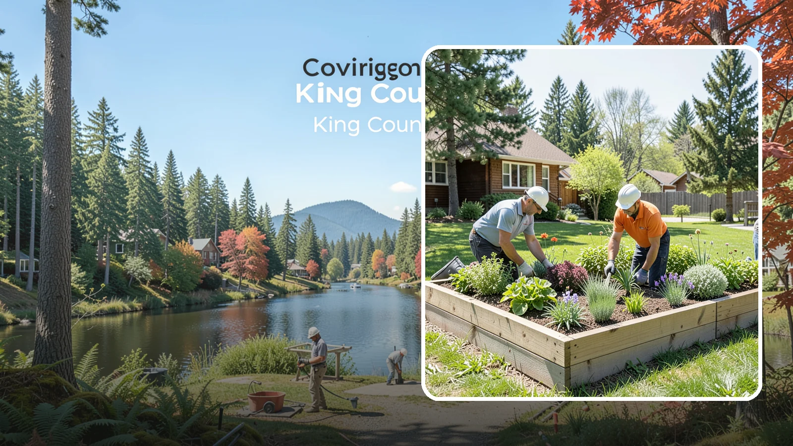 Raised Garden Bed Construction in Covington, King County, WA - Custom-built raised beds that improve drainage, soil quality, and accessibility for easy growing.