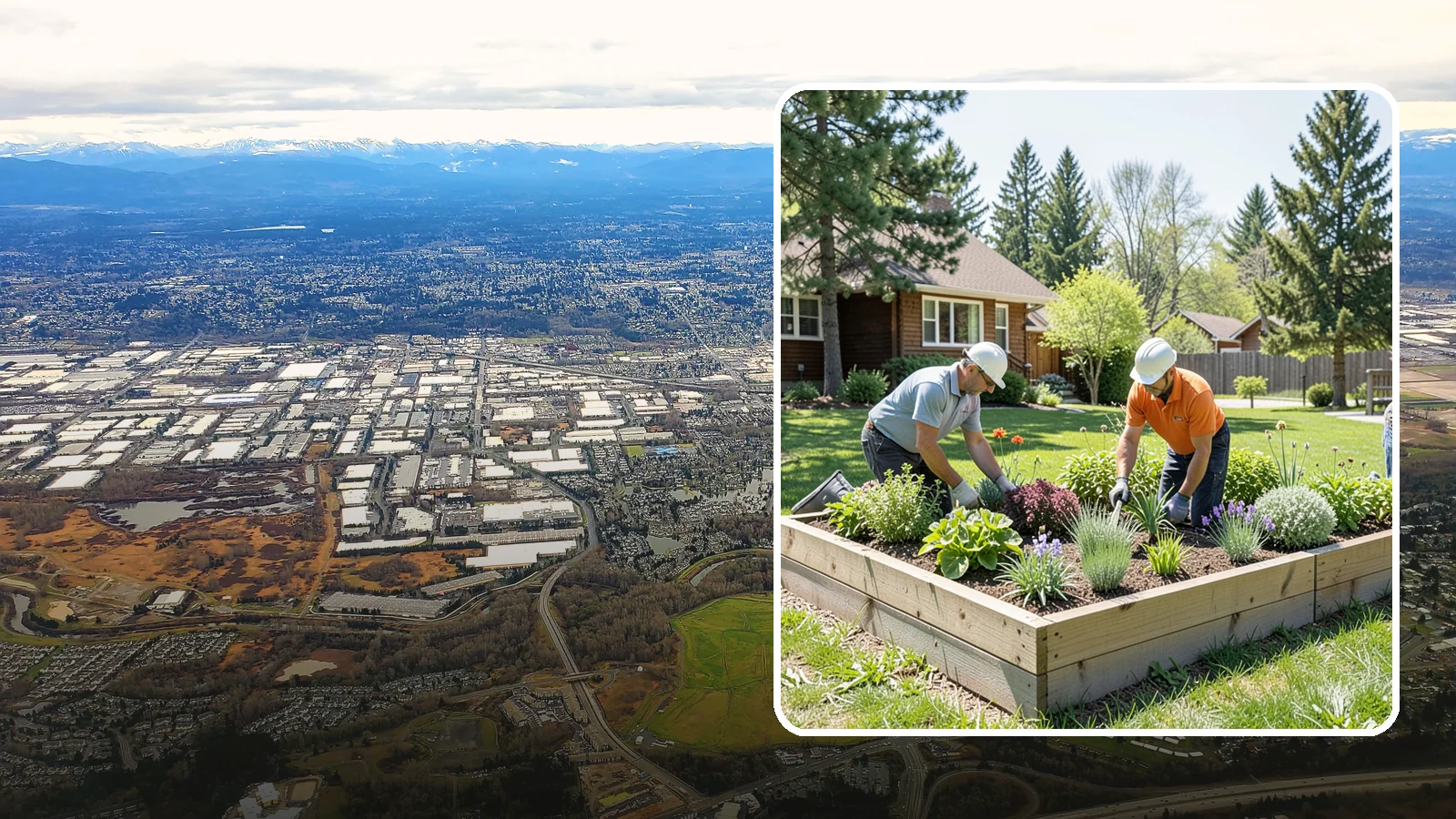Raised Garden Bed Construction in Kent, King County, WA - Custom-built raised beds that improve drainage, soil quality, and accessibility for easy growing.