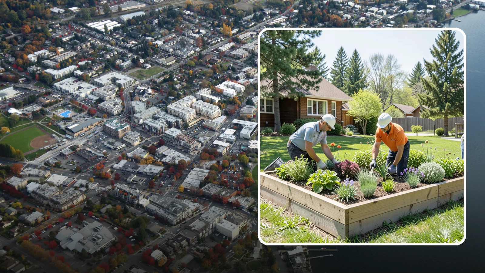 Raised Garden Bed Construction in Kirkland, King County, WA - Custom-built raised beds that improve drainage, soil quality, and accessibility for easy growing.