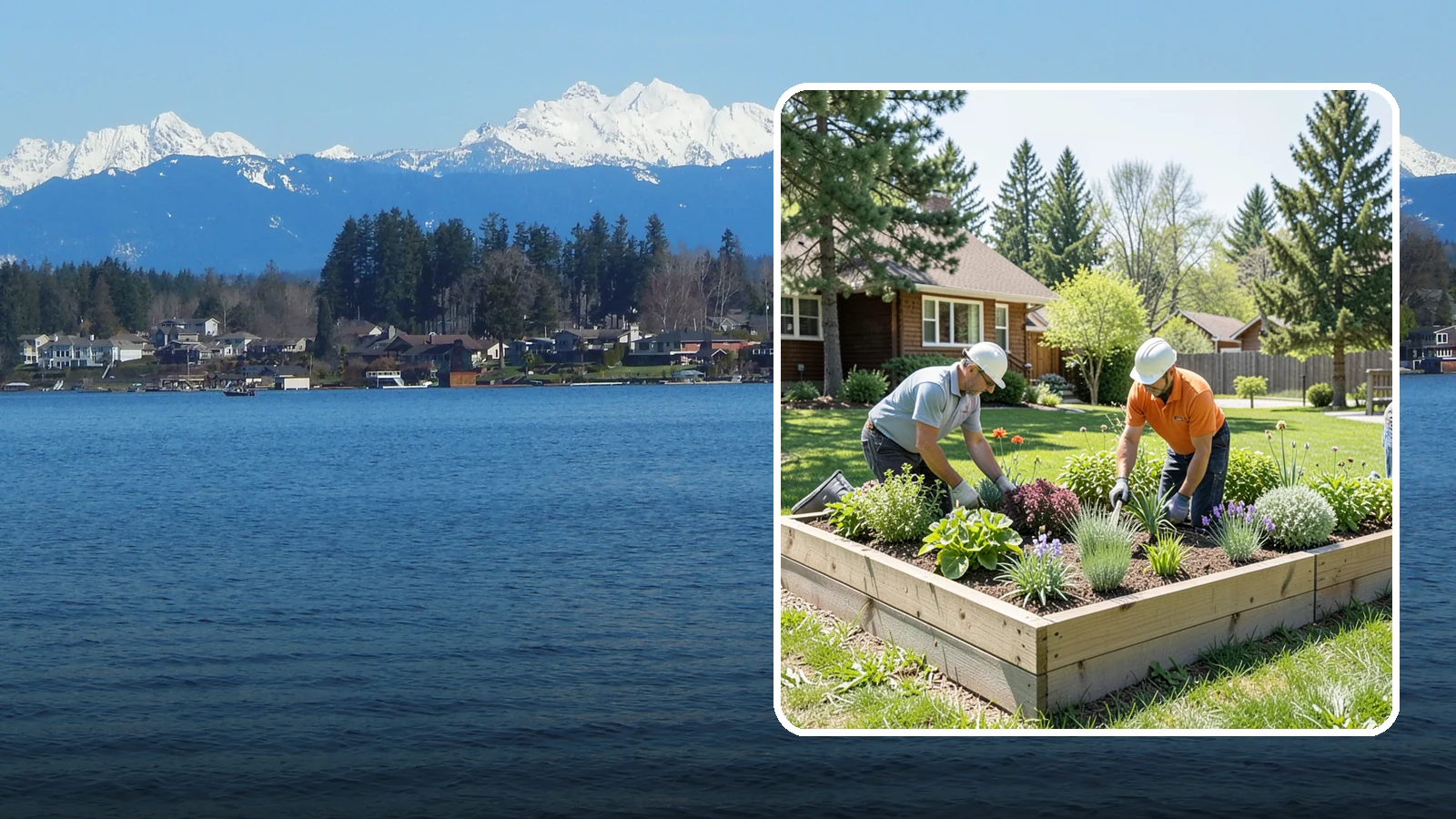Raised Garden Bed Construction in Lake Stevens, Snohomish County, WA - Custom-built raised beds that improve drainage, soil quality, and accessibility for easy growing.