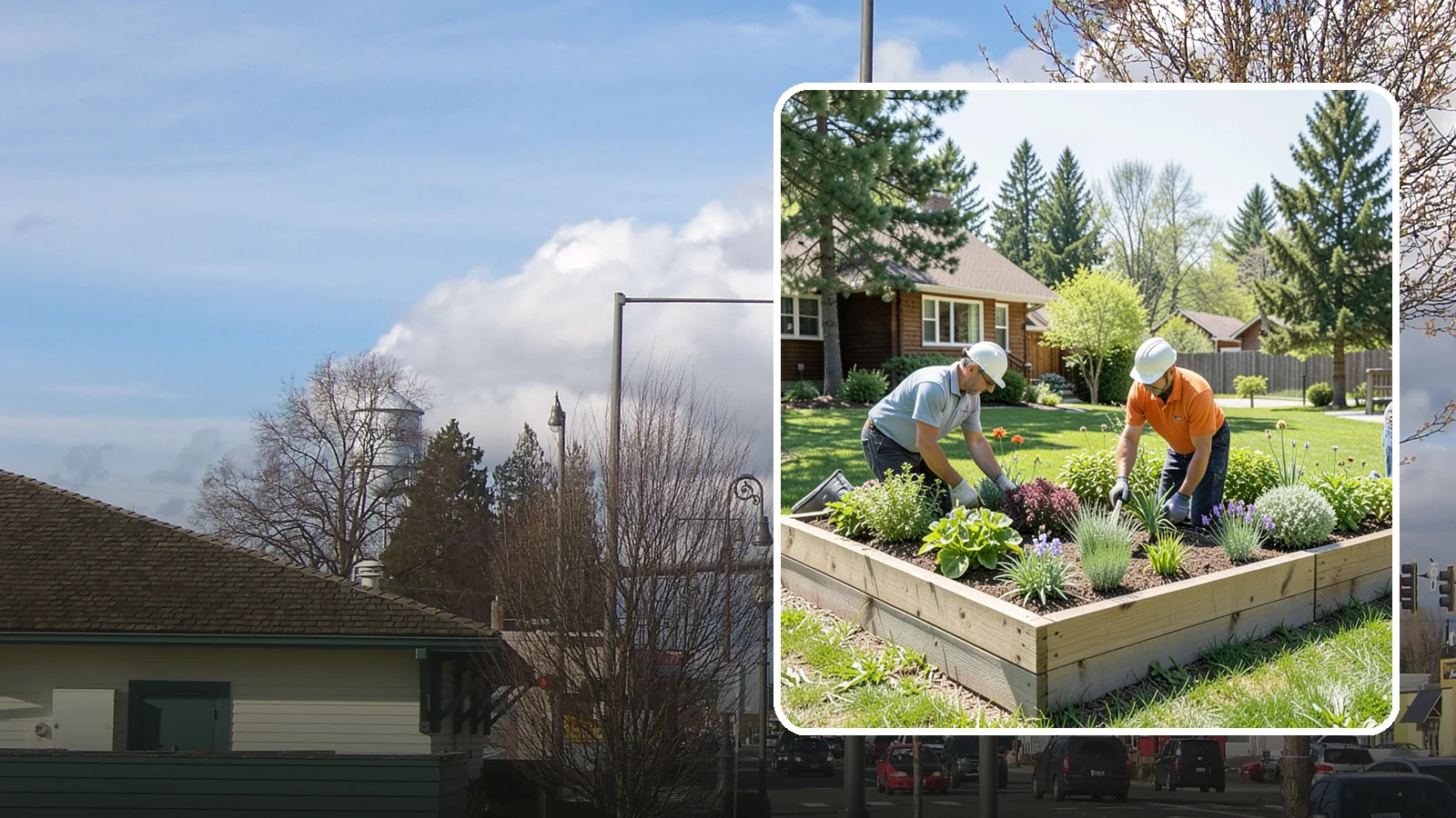 Raised Garden Bed Construction in Marysville, Snohomish County, WA - Custom-built raised beds that improve drainage, soil quality, and accessibility for easy growing.