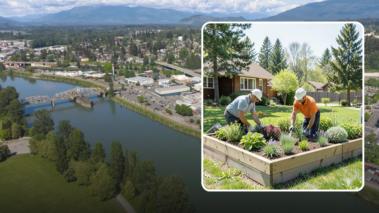 Raised Garden Bed Construction in Mount Vernon, Skagit County, WA - Custom-built raised beds that improve drainage, soil quality, and accessibility for easy growing.