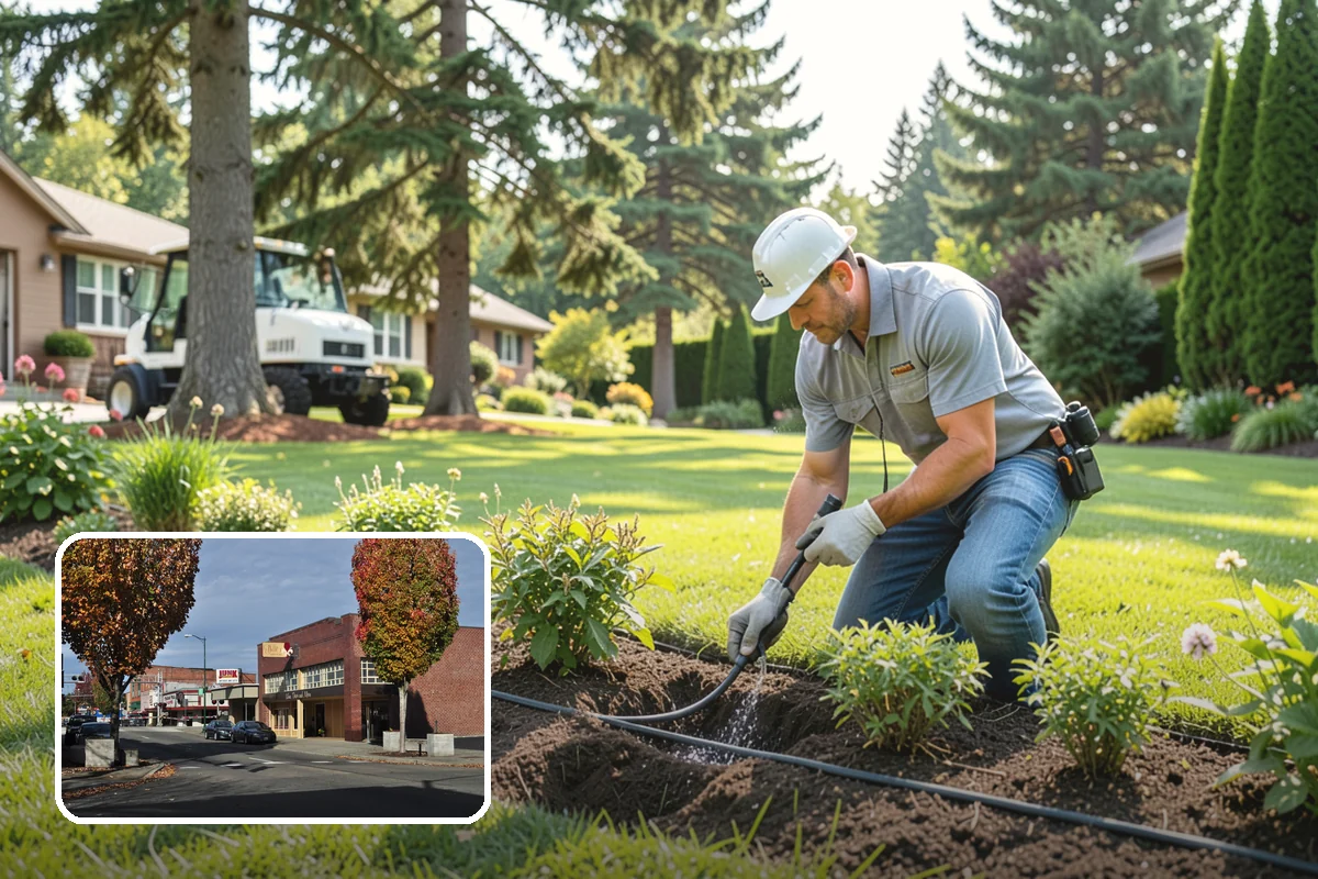 Raised Garden Bed Construction in Puyallup, Pierce County, WA - Better drainage and earlier-warming soil