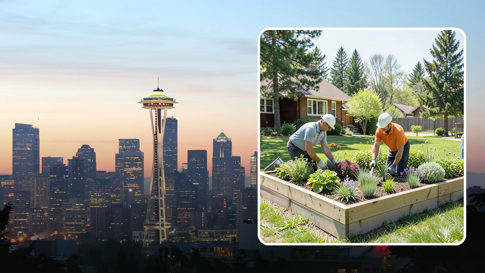 Raised Garden Bed Construction in Seattle, King County, WA - Custom-built raised beds that improve drainage, soil quality, and accessibility for easy growing.