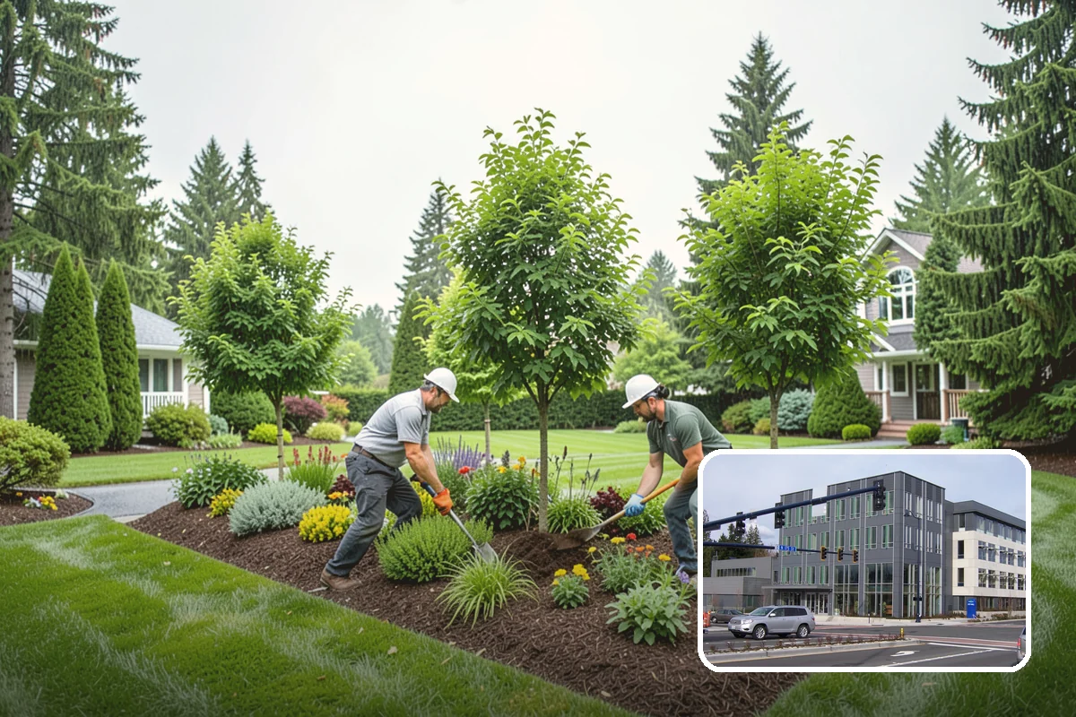 Raised Garden Bed Construction in Shoreline, King County, WA - Better drainage and earlier-warming soil