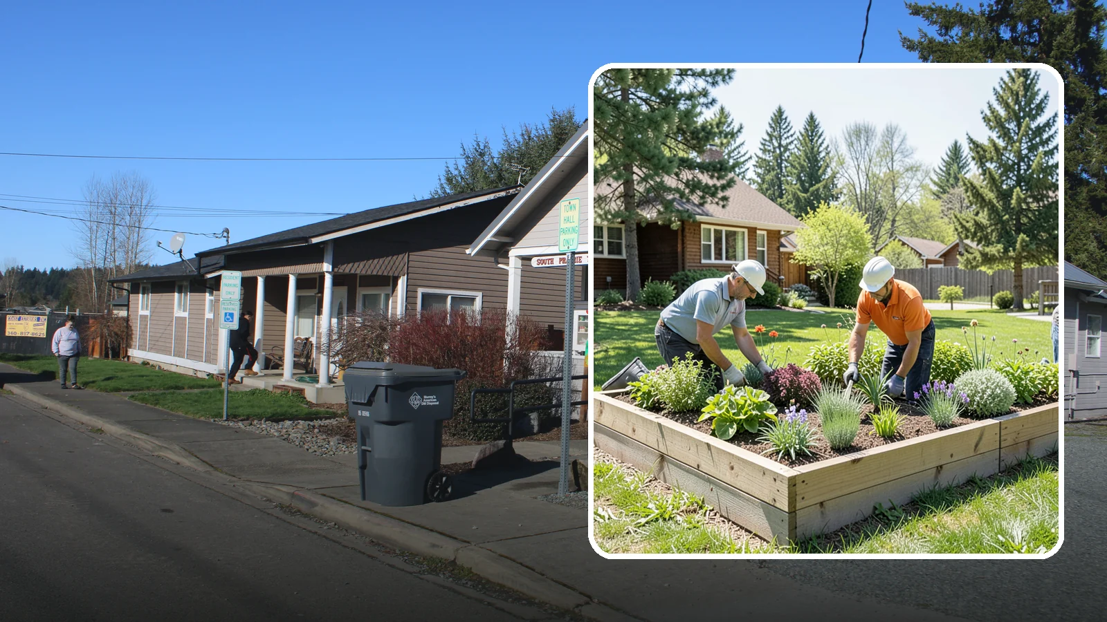 Raised Garden Bed Construction in South Prairie, Pierce County, WA - Custom-built raised beds that improve drainage, soil quality, and accessibility for easy growing.