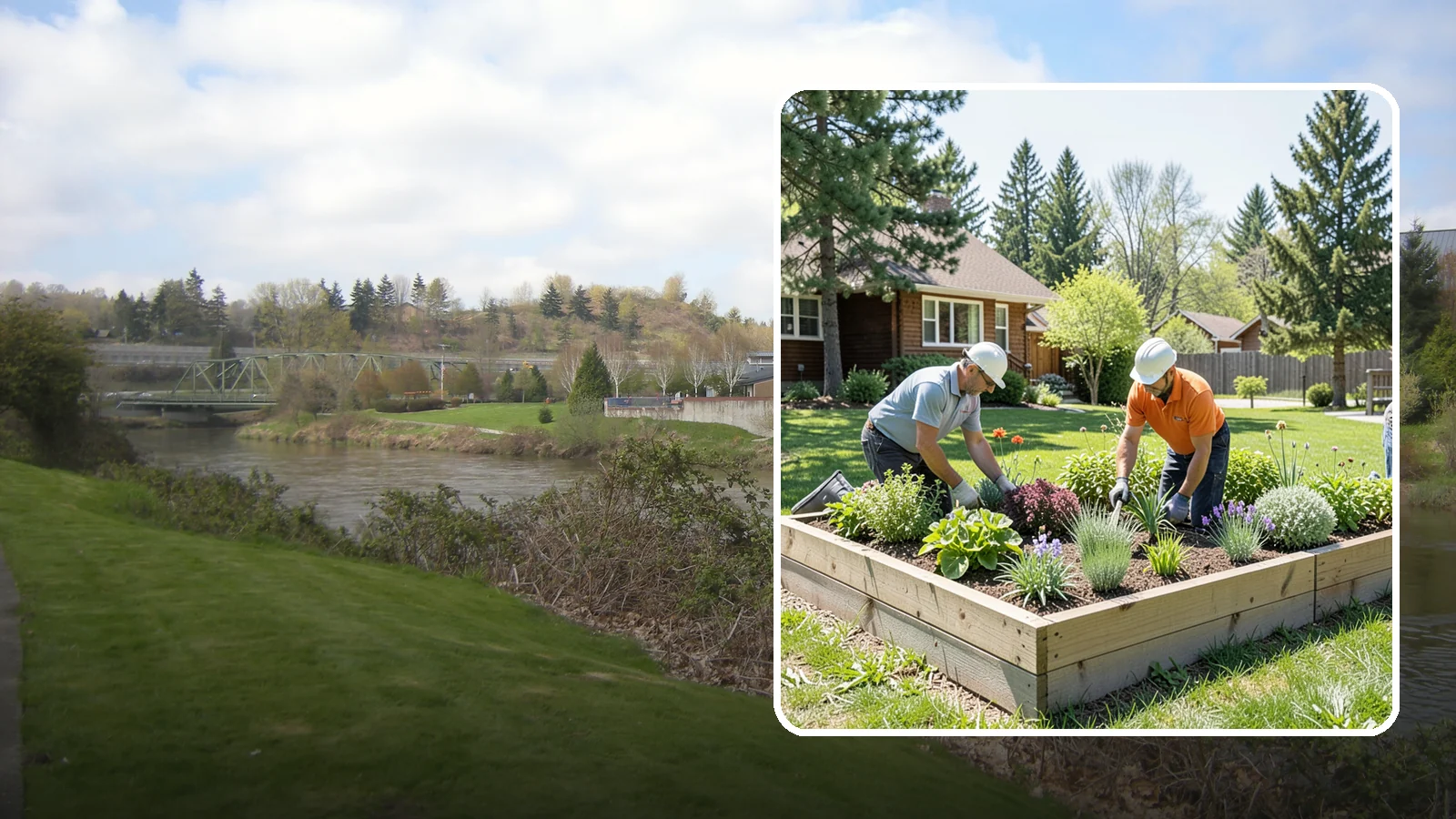 Raised Garden Bed Construction in Tukwila, King County, WA - Custom-built raised beds that improve drainage, soil quality, and accessibility for easy growing.