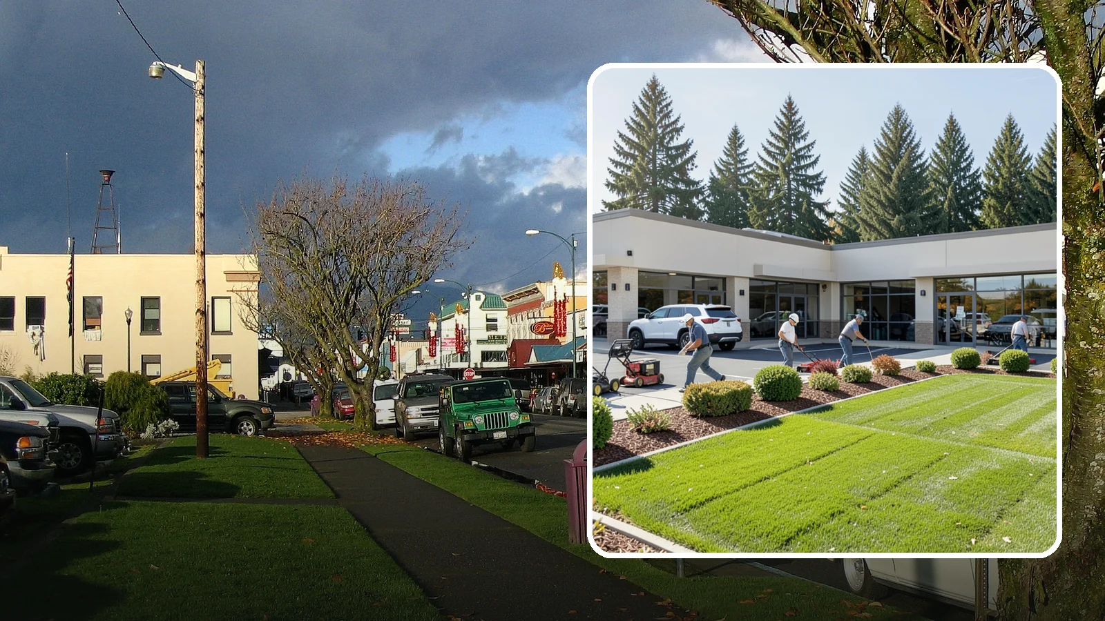 Retail Landscape Maintenance in Arlington, Snohomish County, WA - Storefront and shopping-center grounds care that keeps retail properties inviting, clean, and traffic-ready for shoppers.