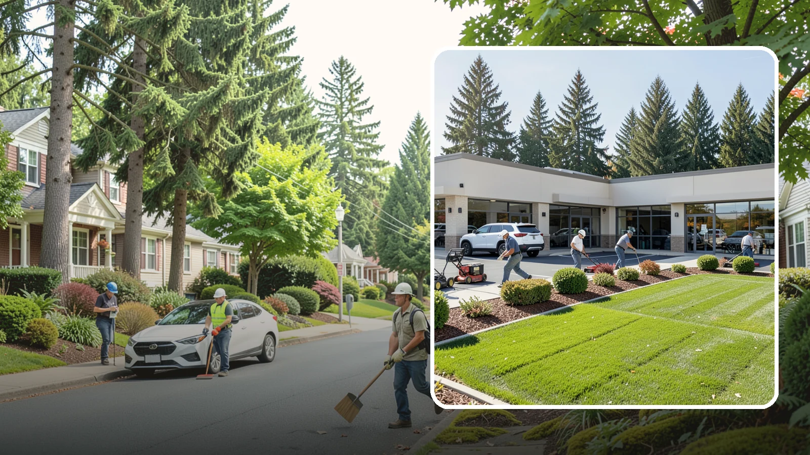 Retail Landscape Maintenance in Beaux Arts Village, King County, WA - Storefront and shopping-center grounds care that keeps retail properties inviting, clean, and traffic-ready for shoppers.