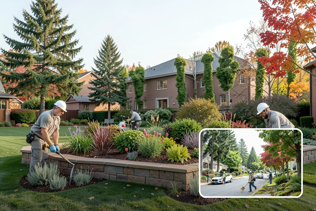 Retail Landscape Maintenance in Beaux Arts Village, King County, WA - Inviting storefronts that draw and hold foot traffic