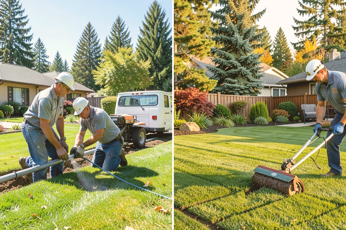 Retail Landscape Maintenance in Bellevue, King County, WA - Evaluate the center's entrances, islands, and pedestrian routes