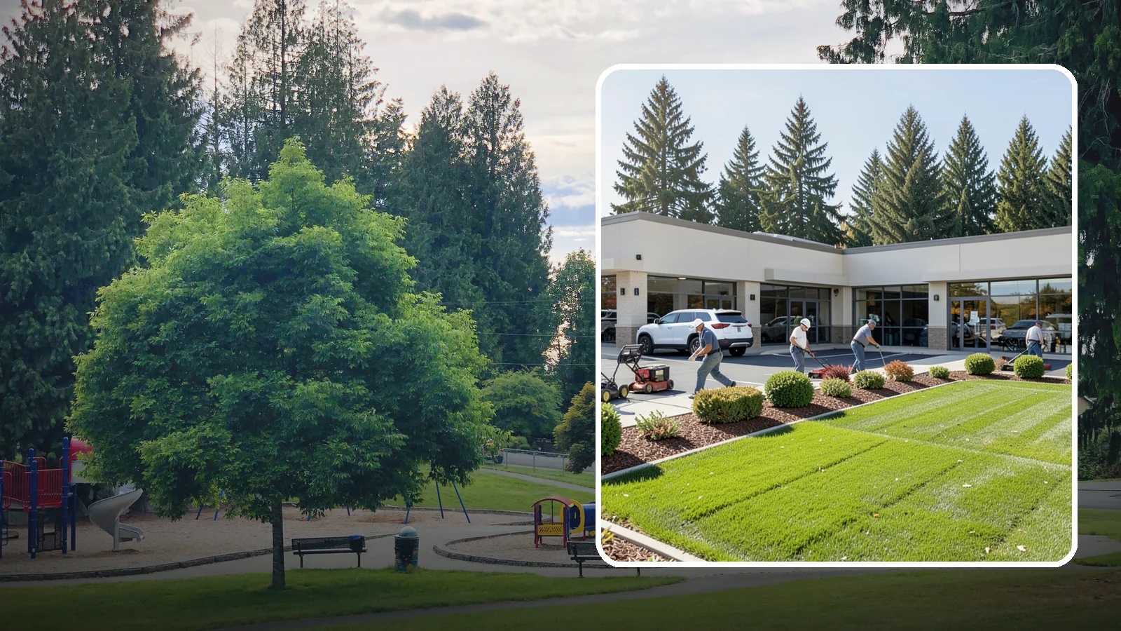 Retail Landscape Maintenance in Bonney Lake, Pierce County, WA - Storefront and shopping-center grounds care that keeps retail properties inviting, clean, and traffic-ready for shoppers.