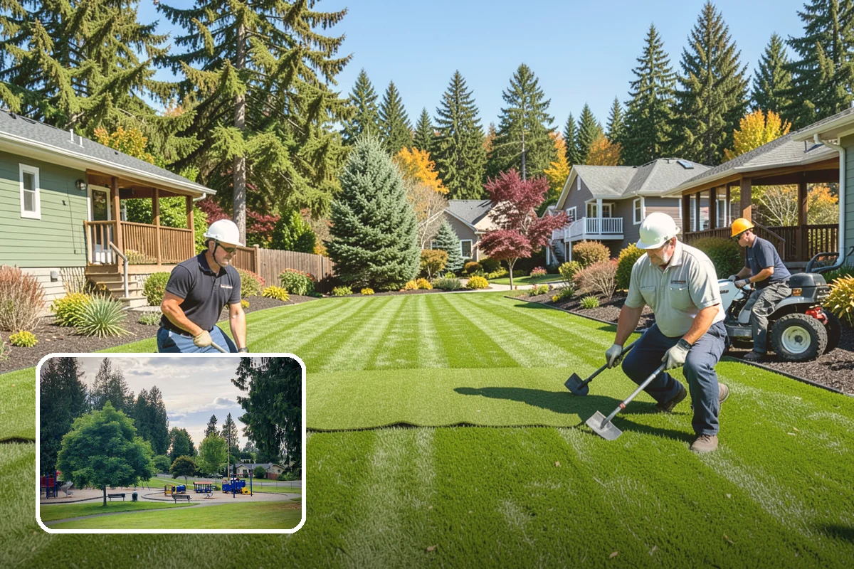 Retail Landscape Maintenance in Bonney Lake, Pierce County, WA - Inviting storefronts that draw and hold foot traffic