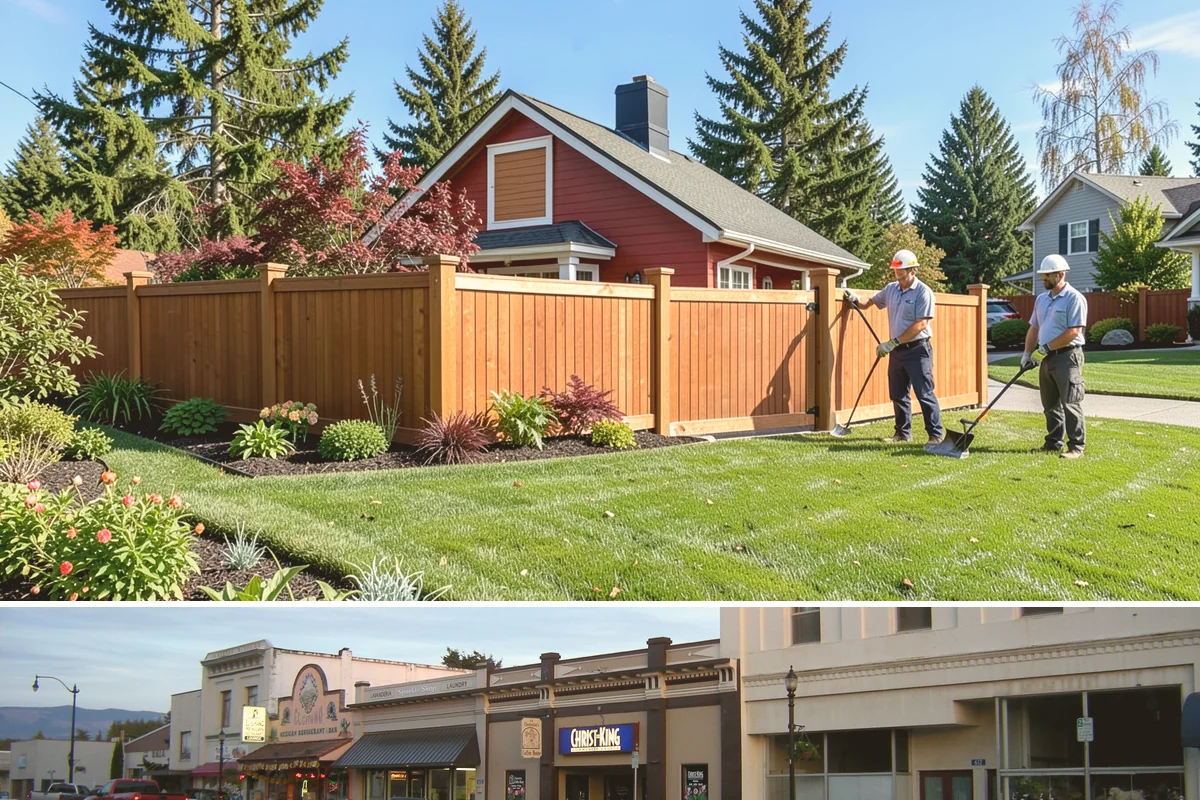 Retail Landscape Maintenance in Burlington, Skagit County, WA - Maintained year-round, with heavier bed and turf work in the growing season and winter emphasis on leaf removal, moss, and safe...