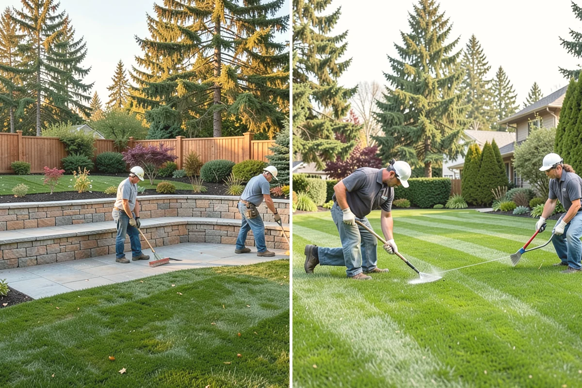 Retail Landscape Maintenance in Covington, King County, WA - Evaluate the center's entrances, islands, and pedestrian routes