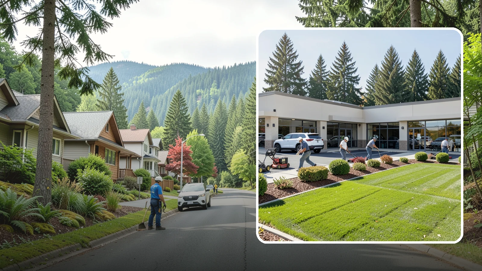 Retail Landscape Maintenance in Darrington, Snohomish County, WA - Storefront and shopping-center grounds care that keeps retail properties inviting, clean, and traffic-ready for shoppers.