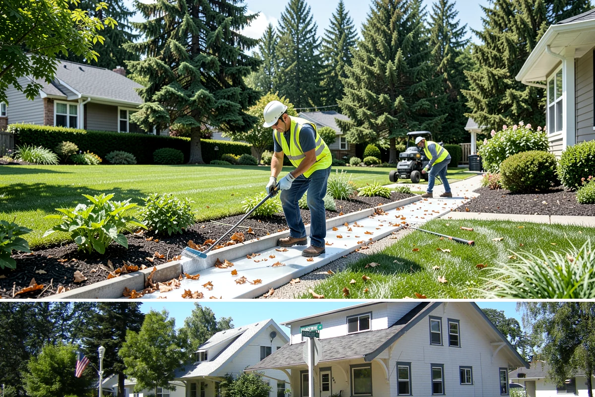 Retail Landscape Maintenance in DuPont, Pierce County, WA - Maintained year-round, with heavier bed and turf work in the growing season and winter emphasis on leaf removal, moss, and safe...