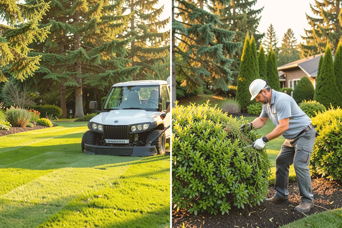 Retail Landscape Maintenance in Edmonds, Snohomish County, WA - Evaluate the center's entrances, islands, and pedestrian routes