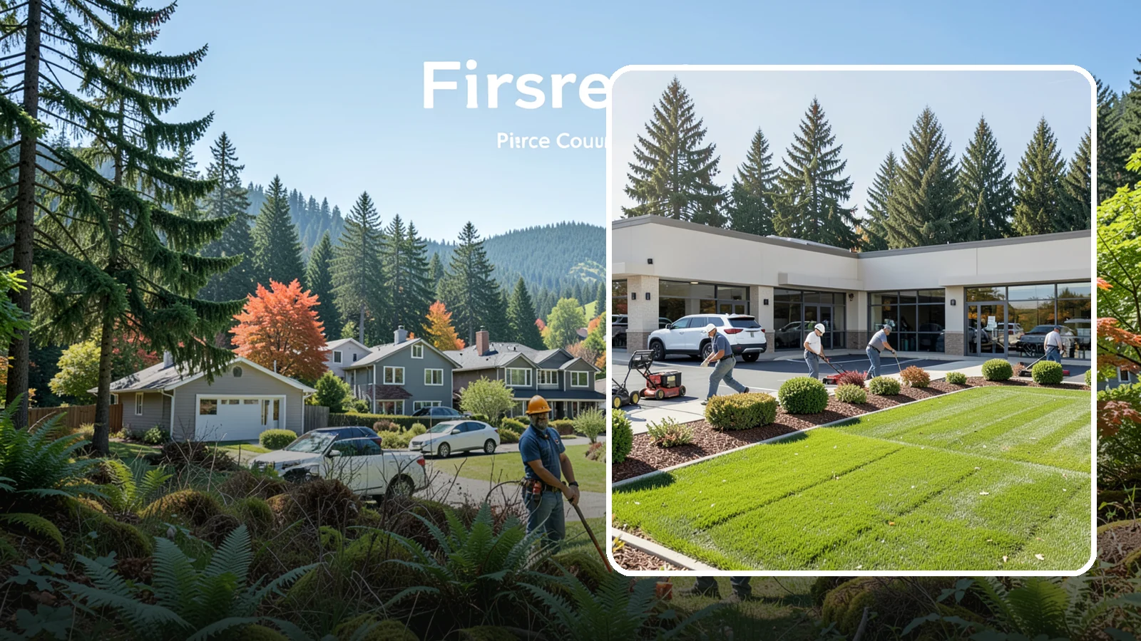 Retail Landscape Maintenance in Fircrest, Pierce County, WA - Storefront and shopping-center grounds care that keeps retail properties inviting, clean, and traffic-ready for shoppers.