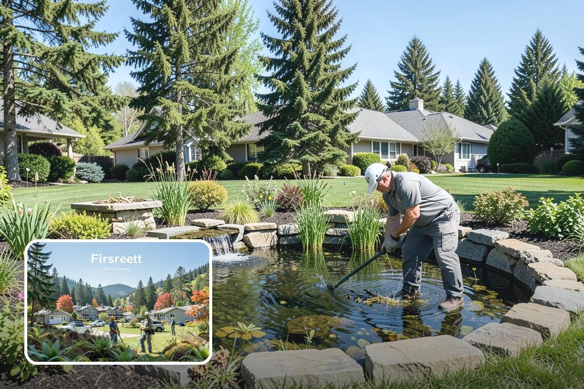 Retail Landscape Maintenance in Fircrest, Pierce County, WA - Inviting storefronts that draw and hold foot traffic