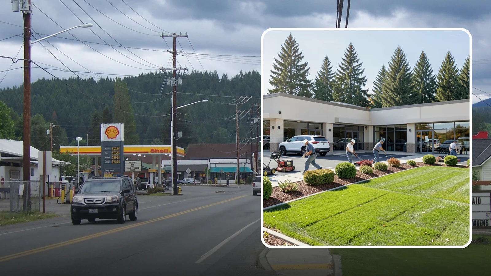 Retail Landscape Maintenance in Granite Falls, Snohomish County, WA - Storefront and shopping-center grounds care that keeps retail properties inviting, clean, and traffic-ready for shoppers.