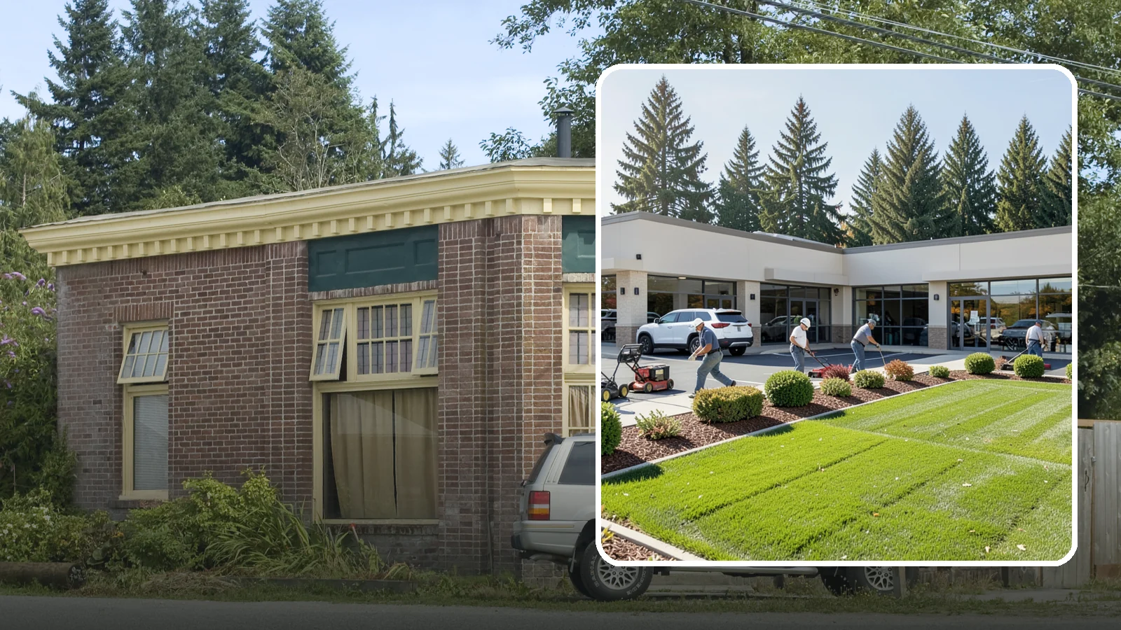 Retail Landscape Maintenance in Hamilton, Skagit County, WA - Storefront and shopping-center grounds care that keeps retail properties inviting, clean, and traffic-ready for shoppers.