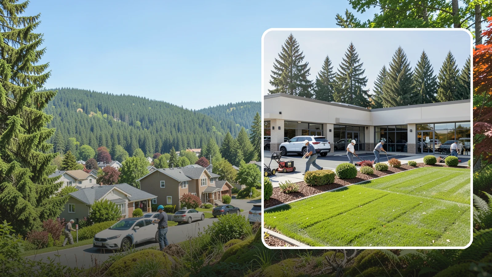 Retail Landscape Maintenance in Index, Snohomish County, WA - Storefront and shopping-center grounds care that keeps retail properties inviting, clean, and traffic-ready for shoppers.
