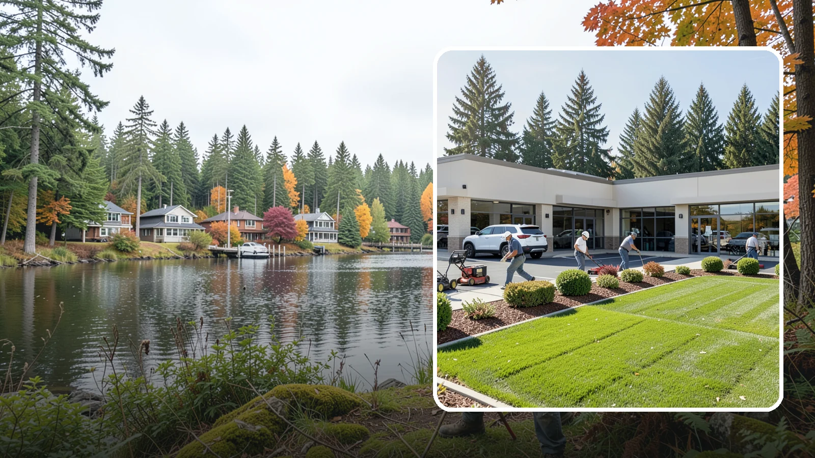 Retail Landscape Maintenance in La Conner, Skagit County, WA - Storefront and shopping-center grounds care that keeps retail properties inviting, clean, and traffic-ready for shoppers.