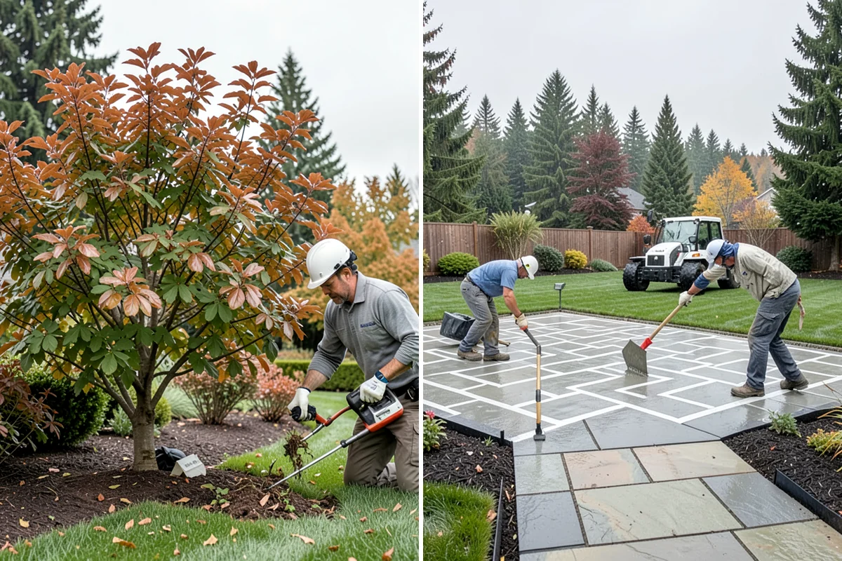 Retail Landscape Maintenance in Lake Forest Park, King County, WA - Evaluate the center's entrances, islands, and pedestrian routes