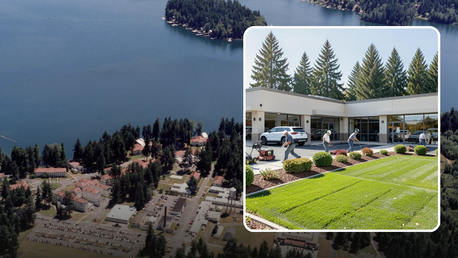 Retail Landscape Maintenance in Lakewood, Pierce County, WA - Storefront and shopping-center grounds care that keeps retail properties inviting, clean, and traffic-ready for shoppers.