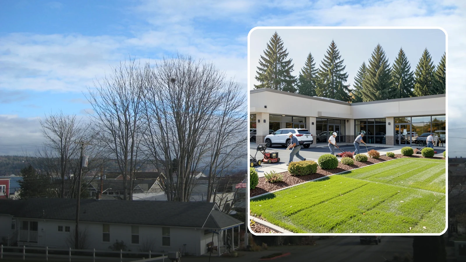 Retail Landscape Maintenance in Langley, Island County, WA - Storefront and shopping-center grounds care that keeps retail properties inviting, clean, and traffic-ready for shoppers.