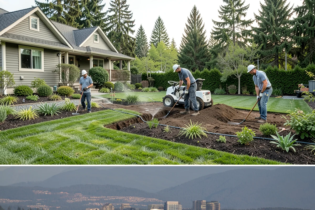 Retail Landscape Maintenance in Medina, King County, WA - Maintained year-round, with heavier bed and turf work in the growing season and winter emphasis on leaf removal, moss, and safe...