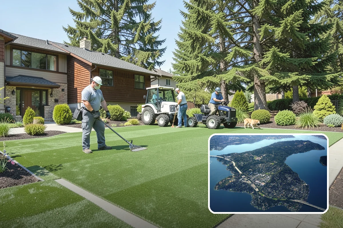 Retail Landscape Maintenance in Mercer Island, King County, WA - Inviting storefronts that draw and hold foot traffic
