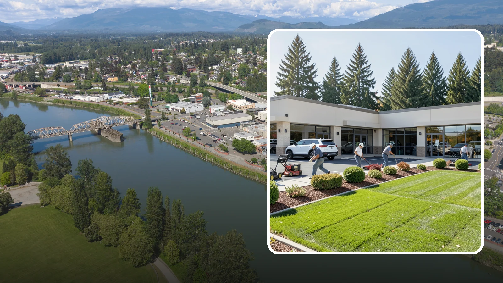 Retail Landscape Maintenance in Mount Vernon, Skagit County, WA - Storefront and shopping-center grounds care that keeps retail properties inviting, clean, and traffic-ready for shoppers.