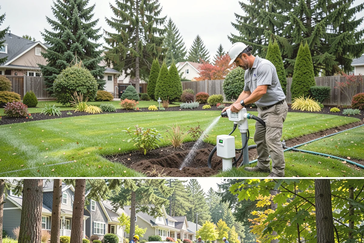 Retail Landscape Maintenance in Normandy Park, King County, WA - Maintained year-round, with heavier bed and turf work in the growing season and winter emphasis on leaf removal, moss, and safe...