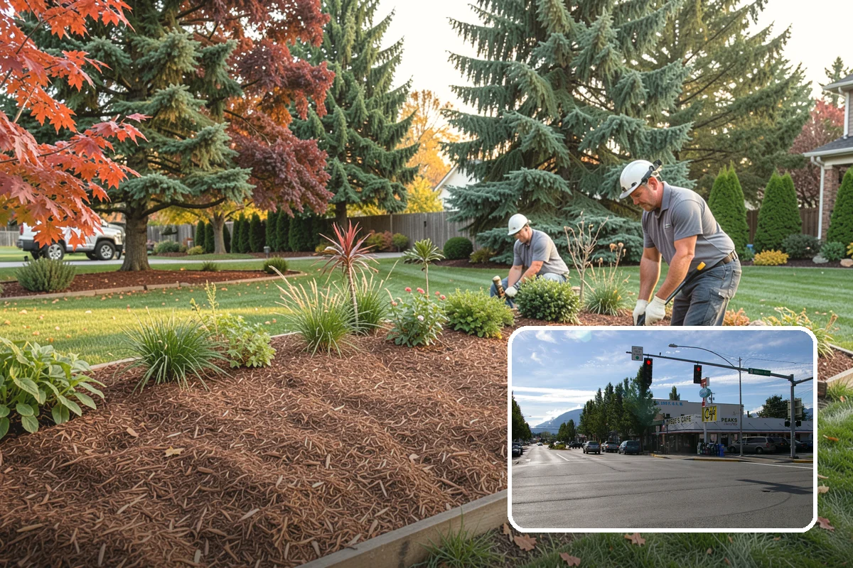 Retail Landscape Maintenance in North Bend, King County, WA - Inviting storefronts that draw and hold foot traffic