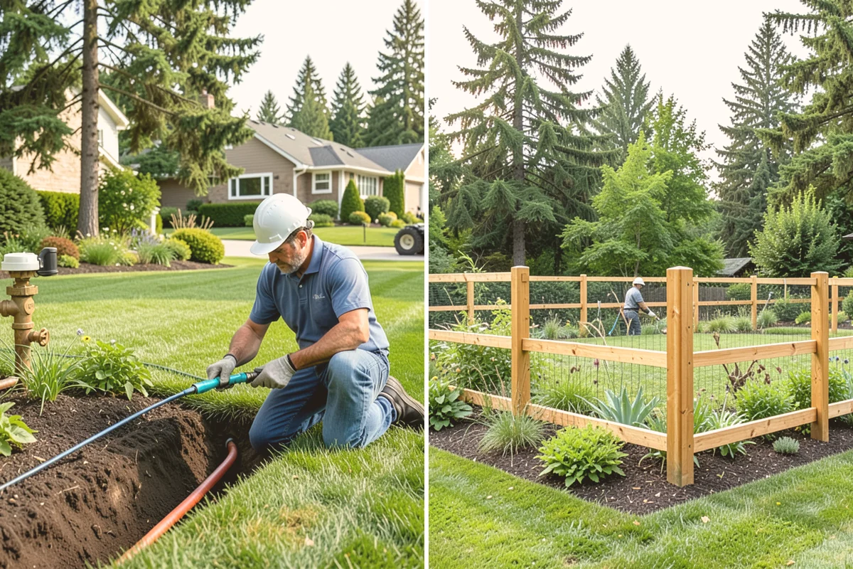Retail Landscape Maintenance in Orting, Pierce County, WA - Evaluate the center's entrances, islands, and pedestrian routes