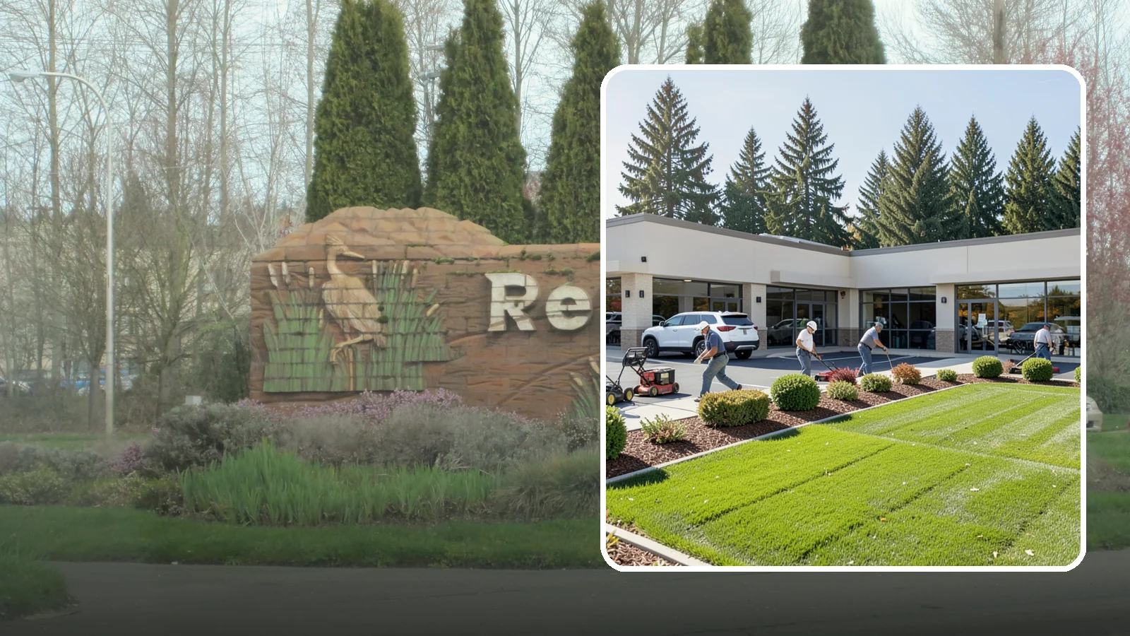 Retail Landscape Maintenance in Renton, King County, WA - Storefront and shopping-center grounds care that keeps retail properties inviting, clean, and traffic-ready for shoppers.