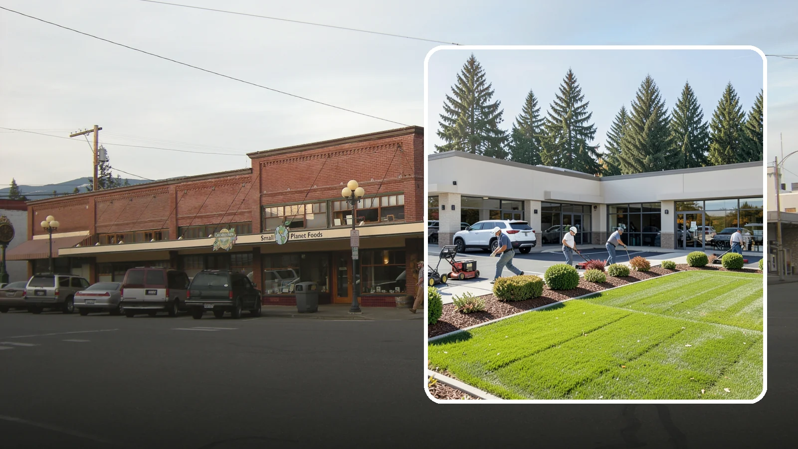 Retail Landscape Maintenance in Sedro-Woolley, Skagit County, WA - Storefront and shopping-center grounds care that keeps retail properties inviting, clean, and traffic-ready for shoppers.