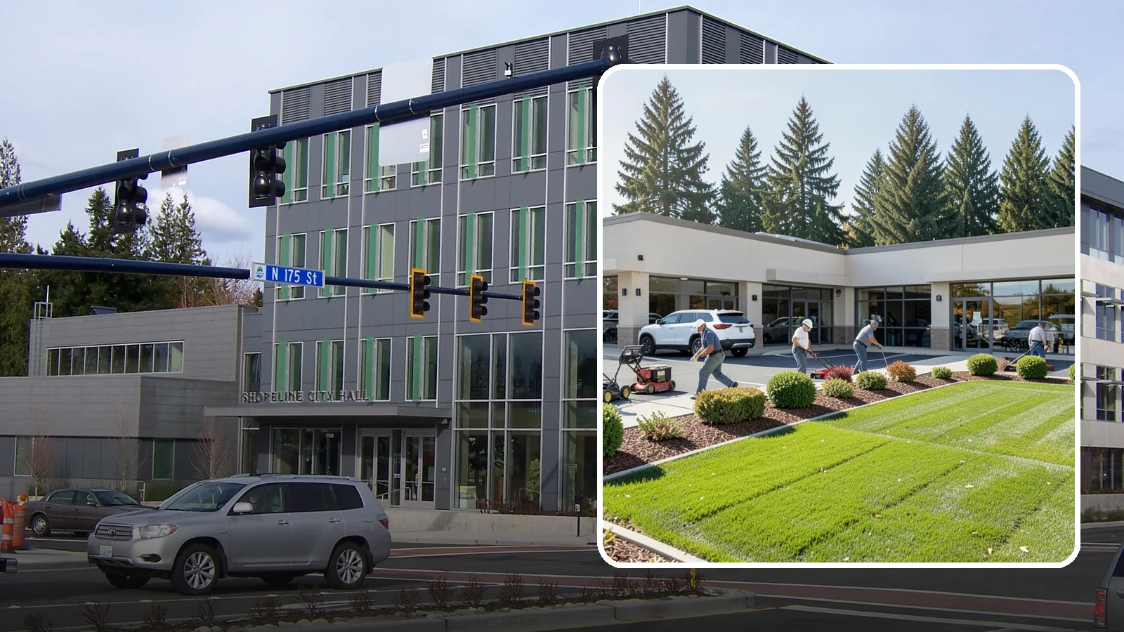 Retail Landscape Maintenance in Shoreline, King County, WA - Storefront and shopping-center grounds care that keeps retail properties inviting, clean, and traffic-ready for shoppers.