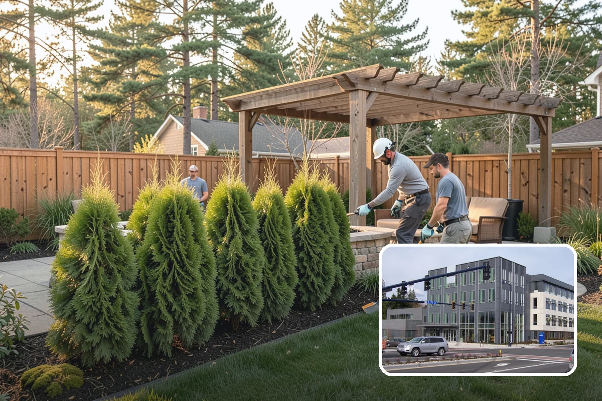 Retail Landscape Maintenance in Shoreline, King County, WA - Inviting storefronts that draw and hold foot traffic